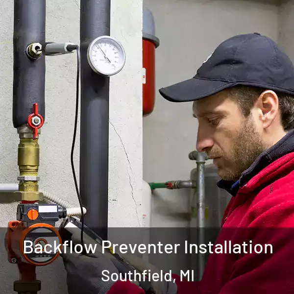  Backflow Preventer Installation Southfield, MI