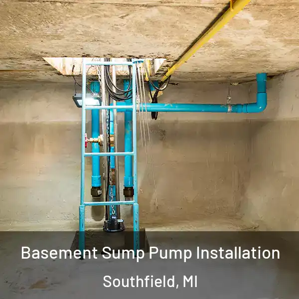  Basement Sump Pump Installation Southfield, MI