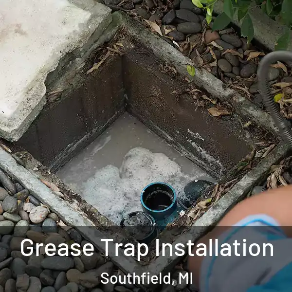  Grease Trap Installation Southfield, MI