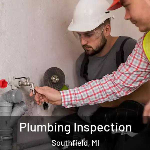  Plumbing Inspection Southfield, MI