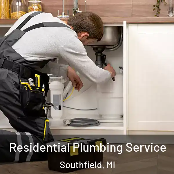  Residential Plumbing Service Southfield, MI