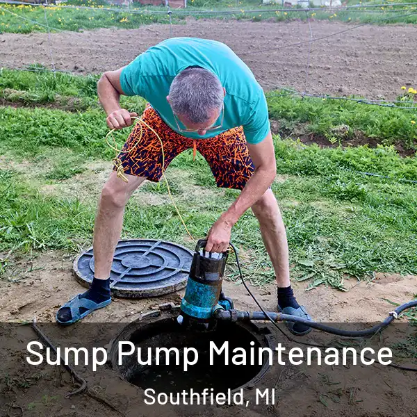  Sump Pump Maintenance Southfield, MI