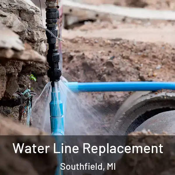  Water Line Replacement Southfield, MI