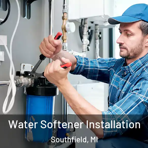  Water Softener Installation Southfield, MI