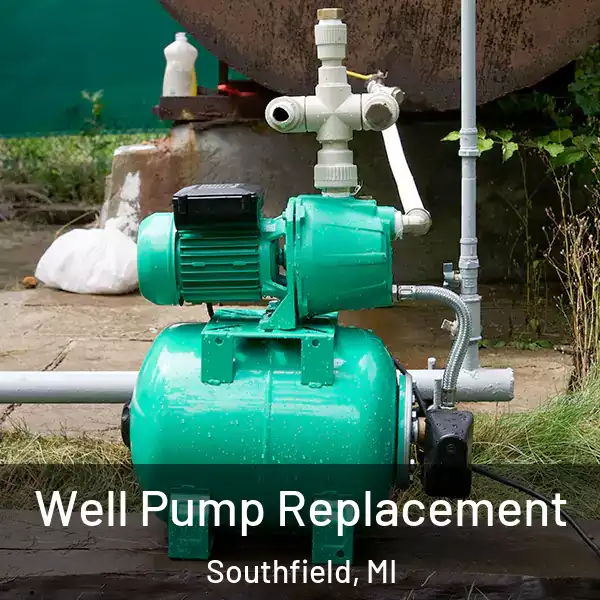  Well Pump Replacement Southfield, MI